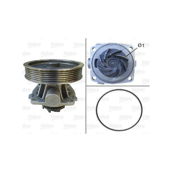 Vandens siurblys, variklio aušinimas VALEO 506669
