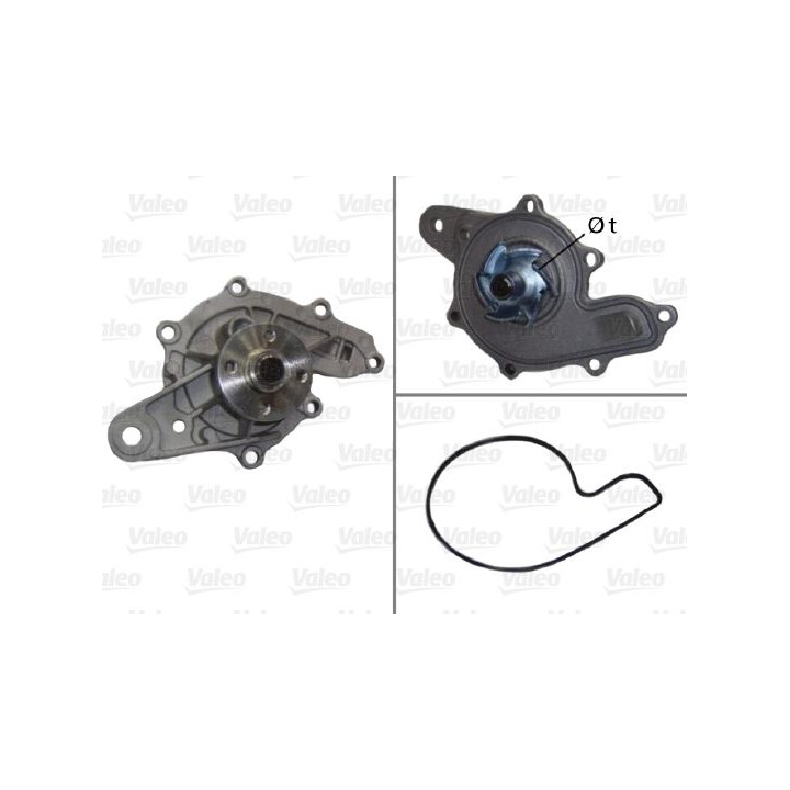 Vandens siurblys, variklio aušinimas VALEO 506677