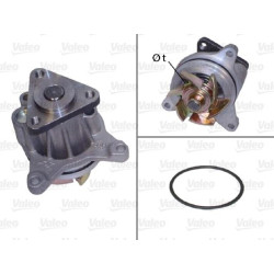 Vandens siurblys, variklio aušinimas VALEO 506694
