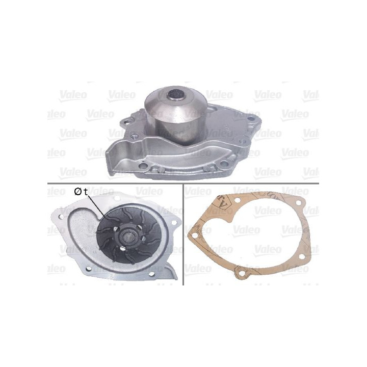 Vandens siurblys, variklio aušinimas VALEO 506698