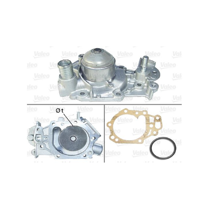 Vandens siurblys, variklio aušinimas VALEO 506729