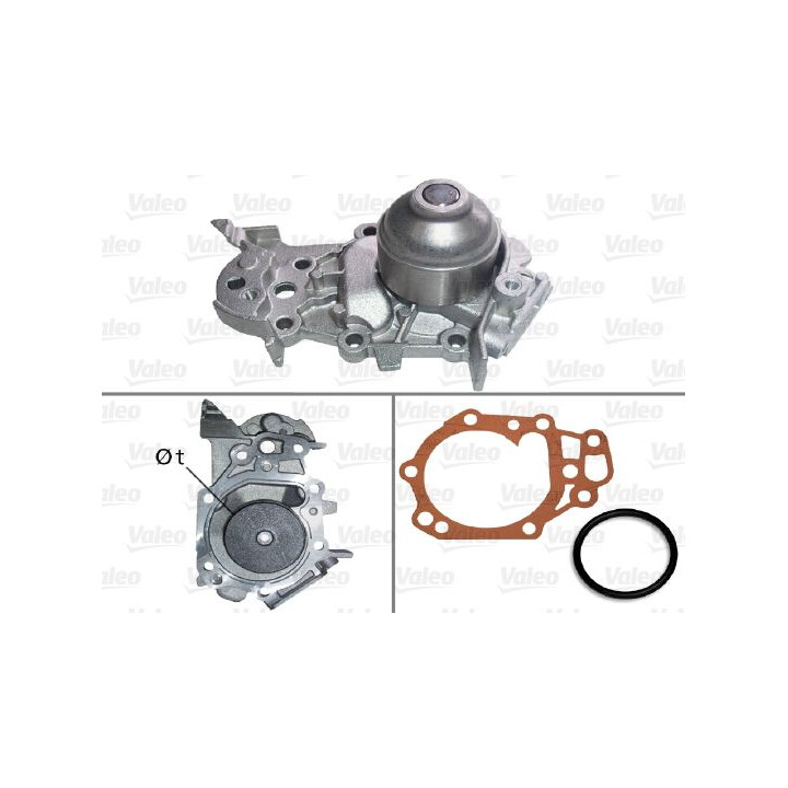 Vandens siurblys, variklio aušinimas VALEO 506780