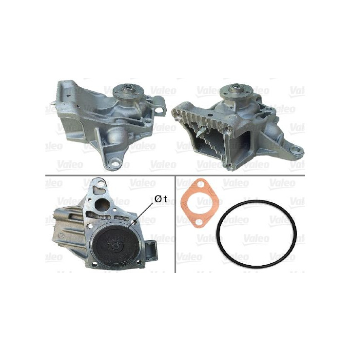 Vandens siurblys, variklio aušinimas VALEO 506784