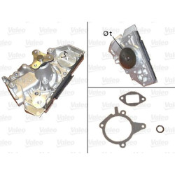 Vandens siurblys, variklio aušinimas VALEO 506817