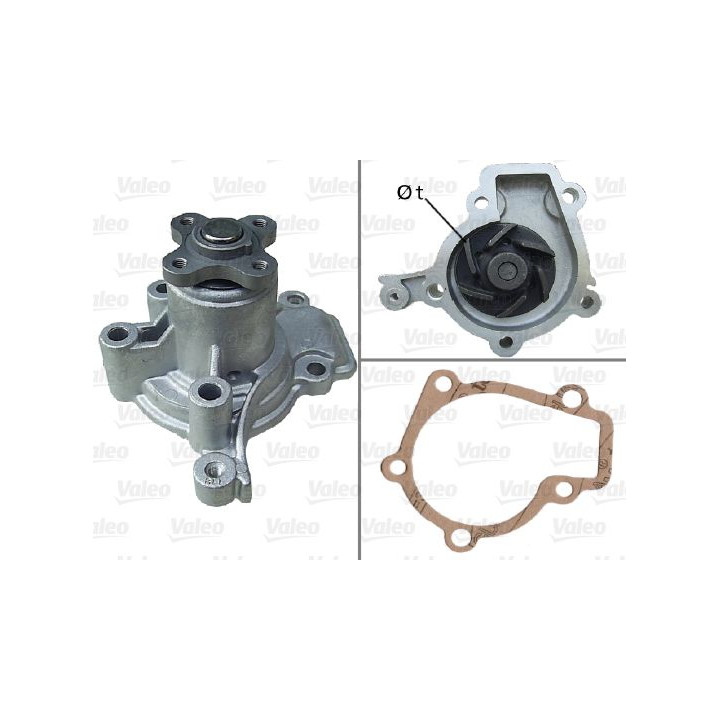 Vandens siurblys, variklio aušinimas VALEO 506818