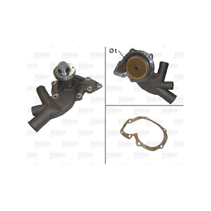 Vandens siurblys, variklio aušinimas VALEO 506828