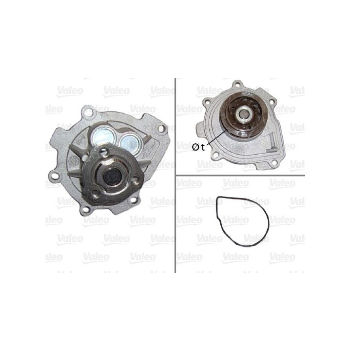 Vandens siurblys, variklio aušinimas VALEO 506837