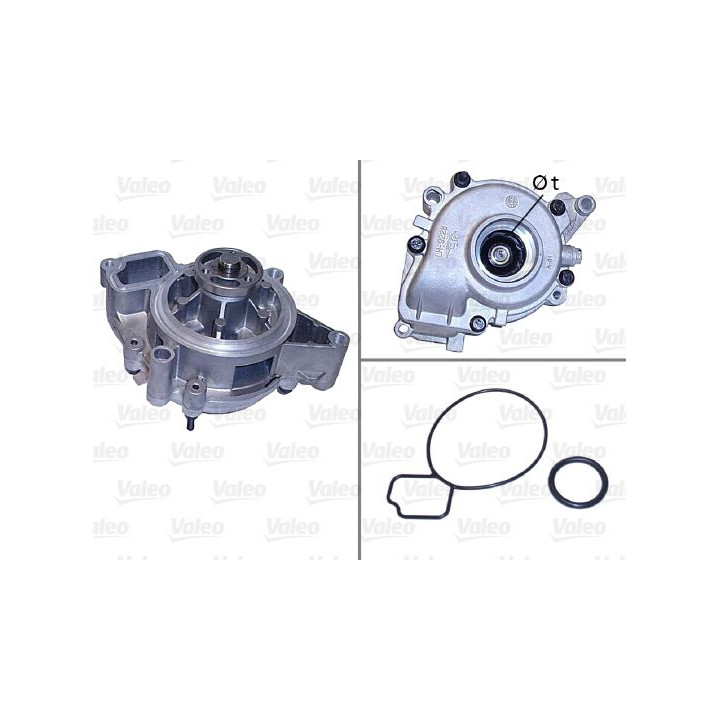 Vandens siurblys, variklio aušinimas VALEO 506839