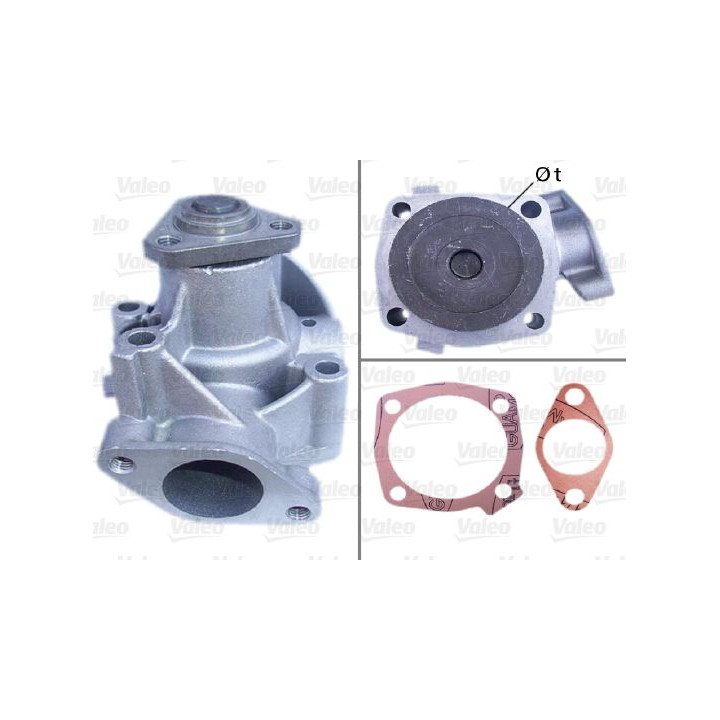 Vandens siurblys, variklio aušinimas VALEO 506859