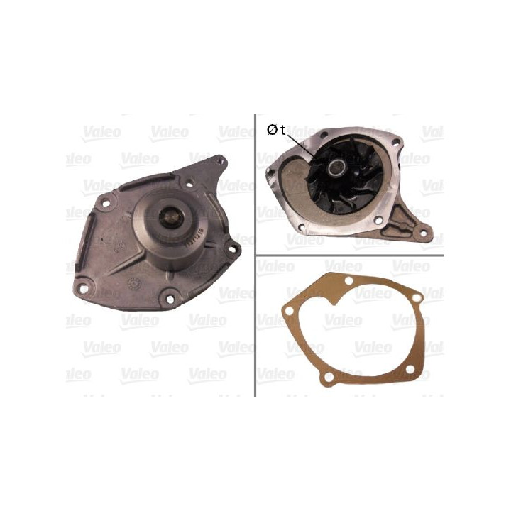 Vandens siurblys, variklio aušinimas VALEO 506863