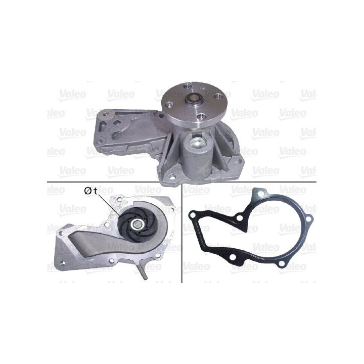 Vandens siurblys, variklio aušinimas VALEO 506893