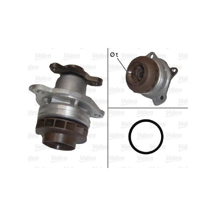 Vandens siurblys, variklio aušinimas VALEO 506902