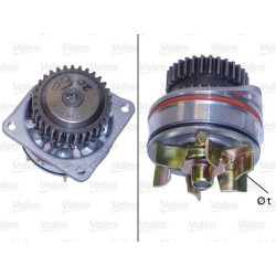 Vandens siurblys, variklio aušinimas VALEO 506924