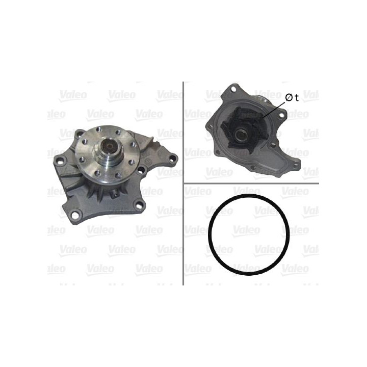 Vandens siurblys, variklio aušinimas VALEO 506929