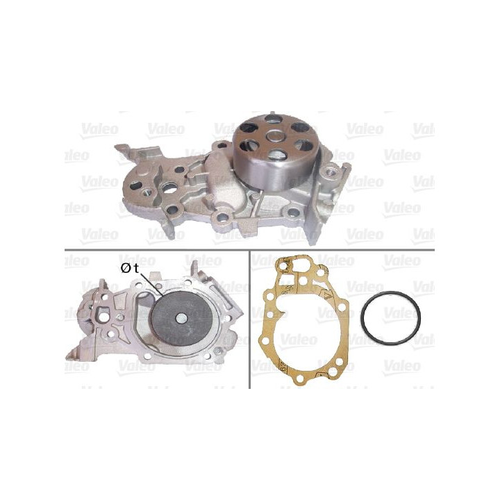 Vandens siurblys, variklio aušinimas VALEO 506968