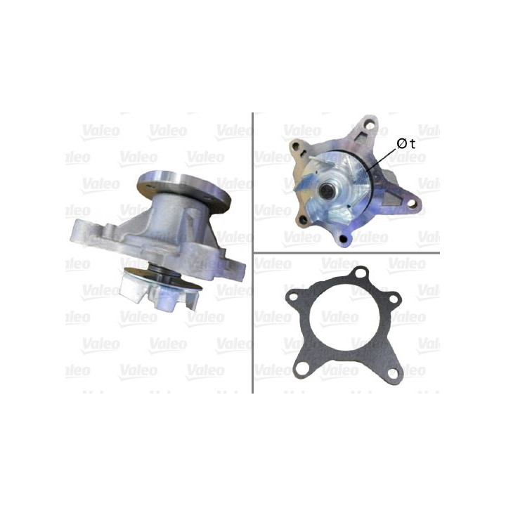 Vandens siurblys, variklio aušinimas VALEO 506977