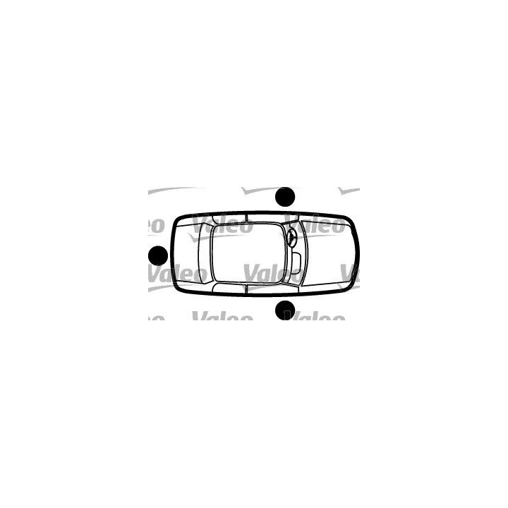 Užrakto cilindro komplektas VALEO 252085