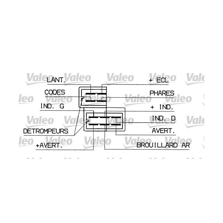 Vairo kolonėlės jungiklis VALEO 251298