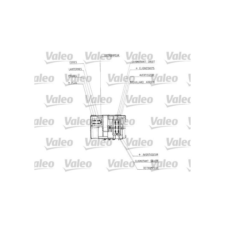 Vairo kolonėlės jungiklis VALEO 251430