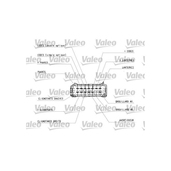 Vairo kolonėlės jungiklis VALEO 251437