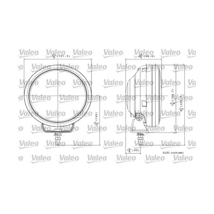 Prožektorius VALEO 045305