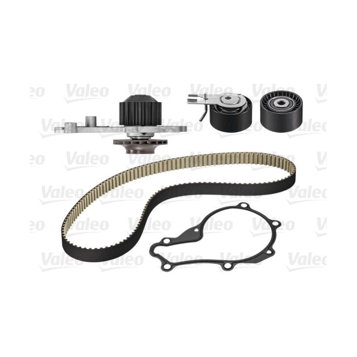 Vandens siurblio ir paskirstymo diržo komplektas VALEO 614500