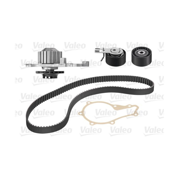 Vandens siurblio ir paskirstymo diržo komplektas VALEO 614503