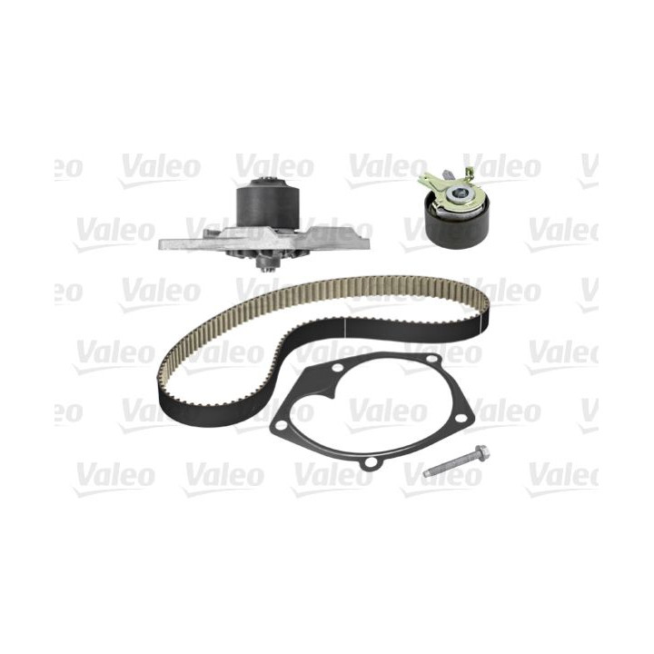 Vandens siurblio ir paskirstymo diržo komplektas VALEO 614506