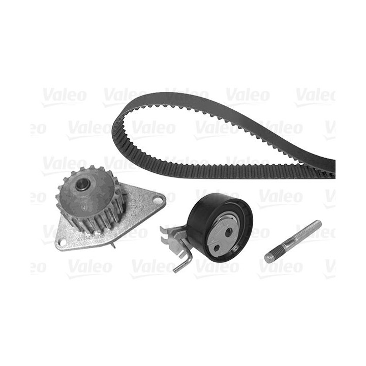 Vandens siurblio ir paskirstymo diržo komplektas VALEO 614515