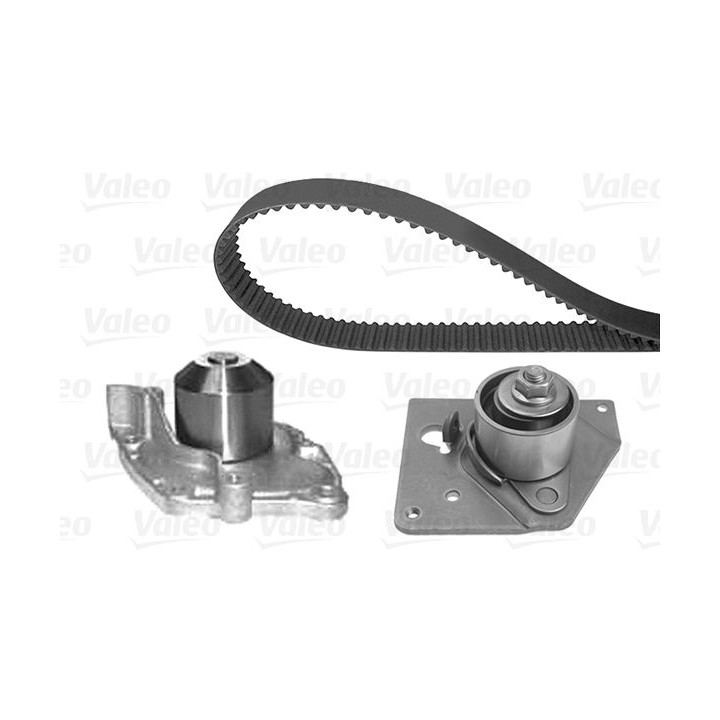 Vandens siurblio ir paskirstymo diržo komplektas VALEO 614519