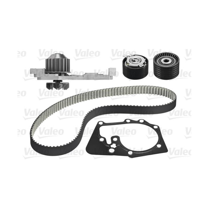 Vandens siurblio ir paskirstymo diržo komplektas VALEO 614535