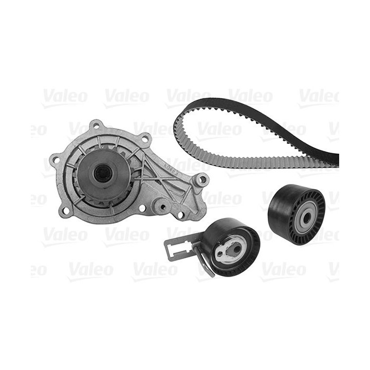 Vandens siurblio ir paskirstymo diržo komplektas VALEO 614557
