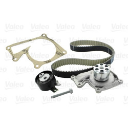 Vandens siurblio ir paskirstymo diržo komplektas VALEO 614561