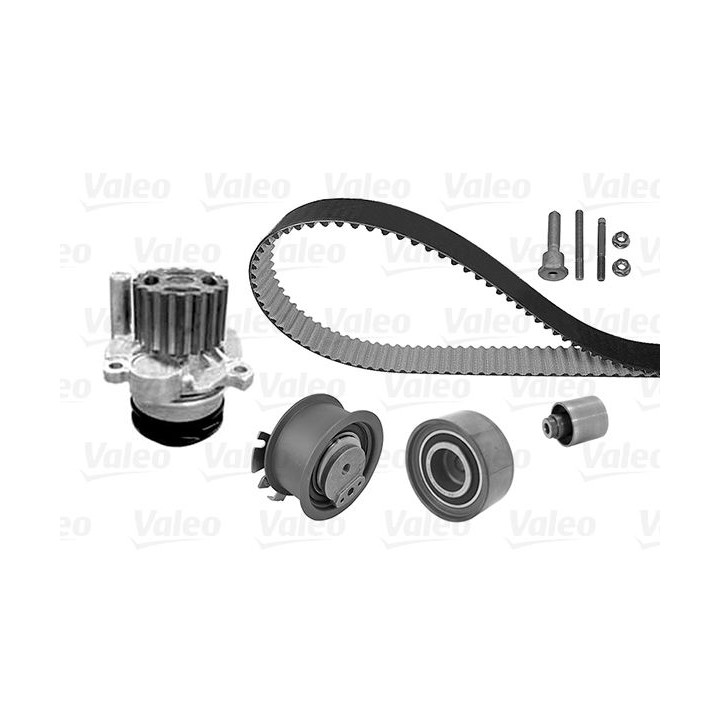Vandens siurblio ir paskirstymo diržo komplektas VALEO 614563