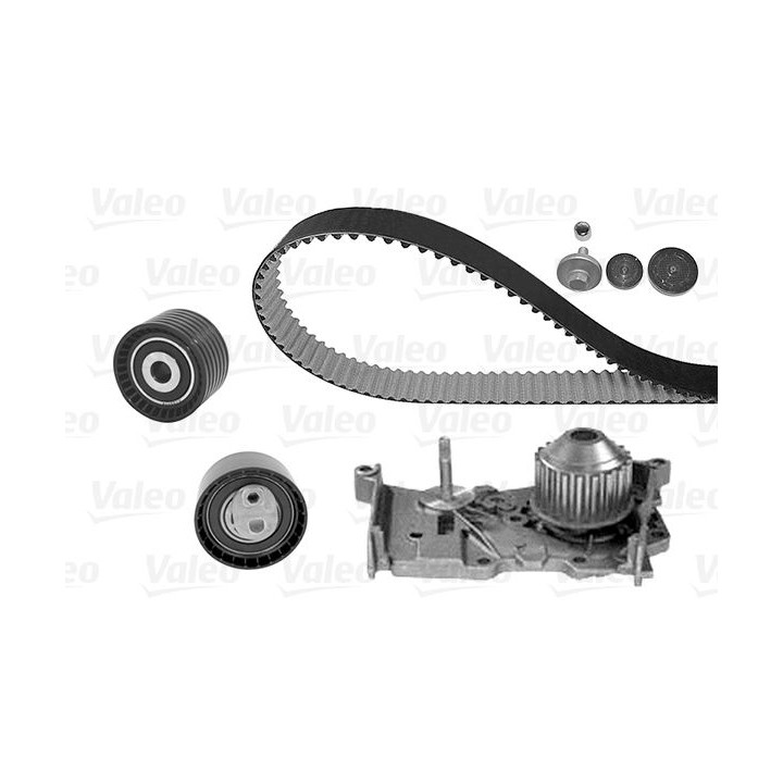Vandens siurblio ir paskirstymo diržo komplektas VALEO 614573