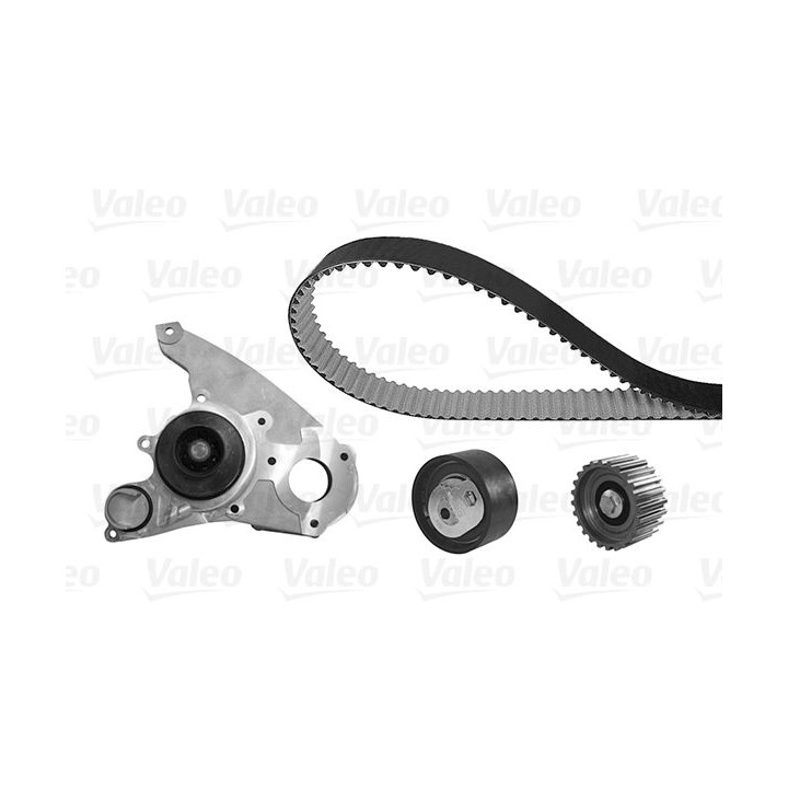 Vandens siurblio ir paskirstymo diržo komplektas VALEO 614581