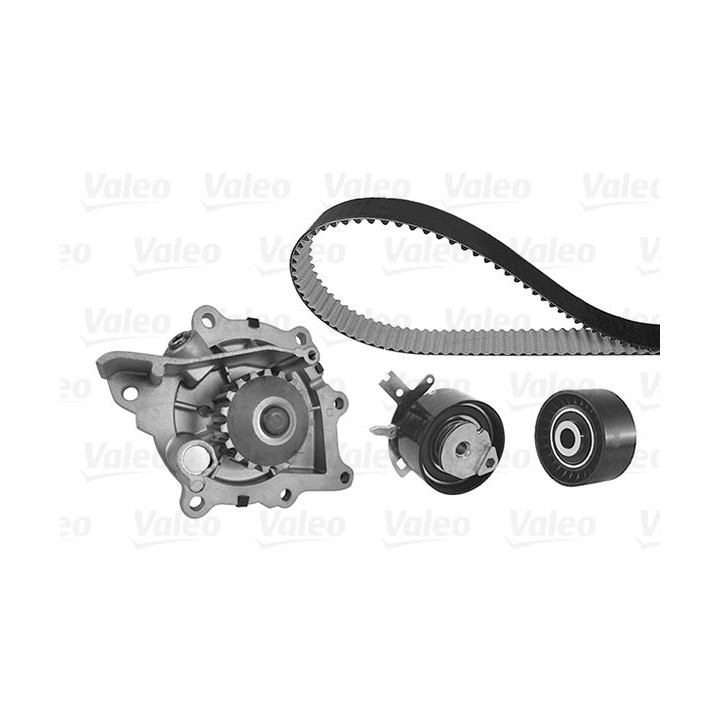 Vandens siurblio ir paskirstymo diržo komplektas VALEO 614588