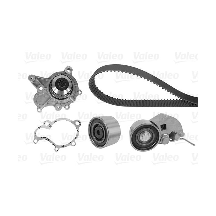 Vandens siurblio ir paskirstymo diržo komplektas VALEO 614590