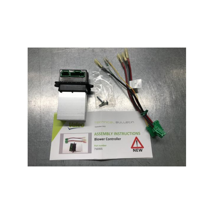 Reguliatorius, keleivio pusės ventiliatorius VALEO 710355