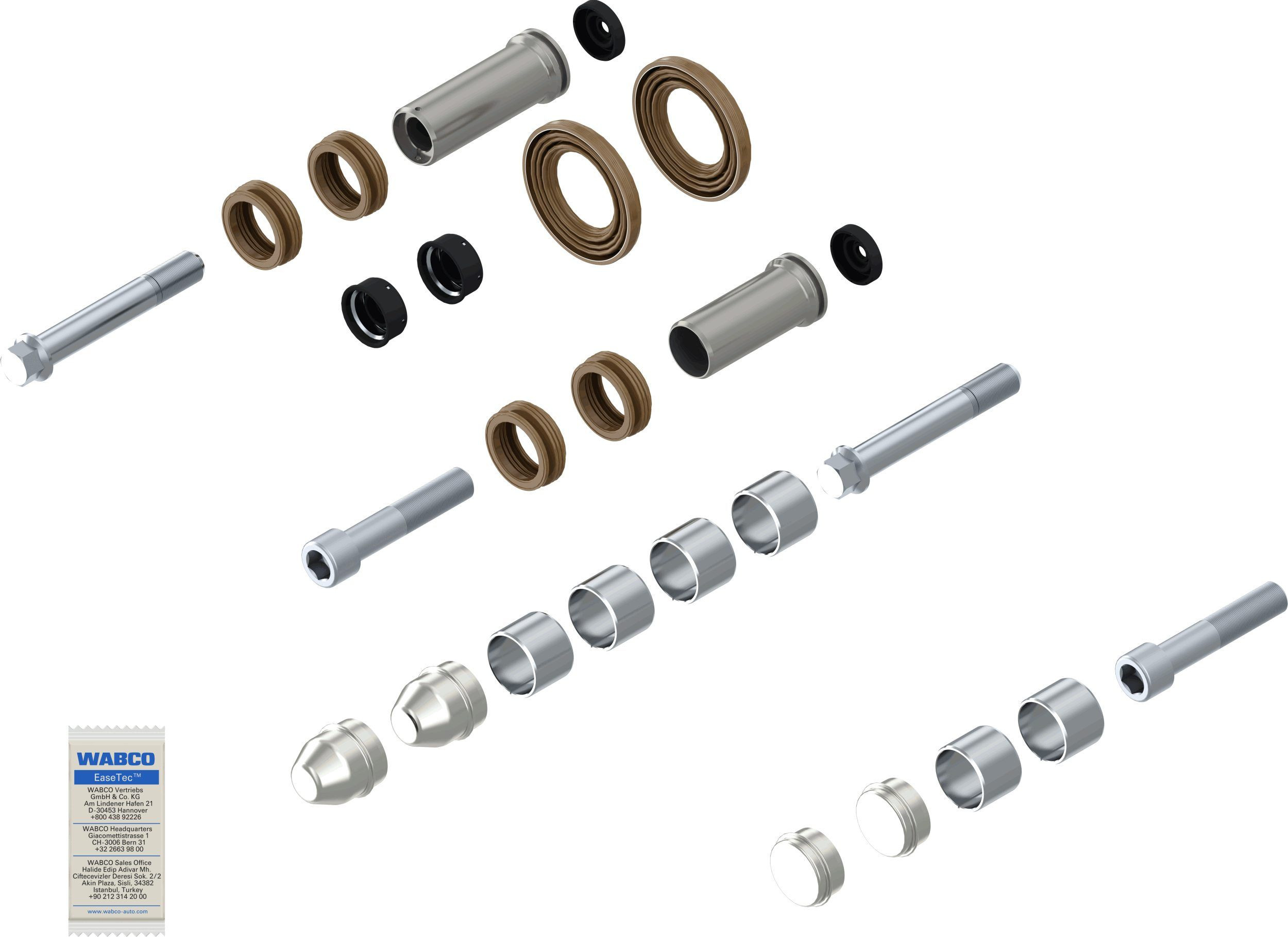 Stabdžių apkaba WABCO 6401759222