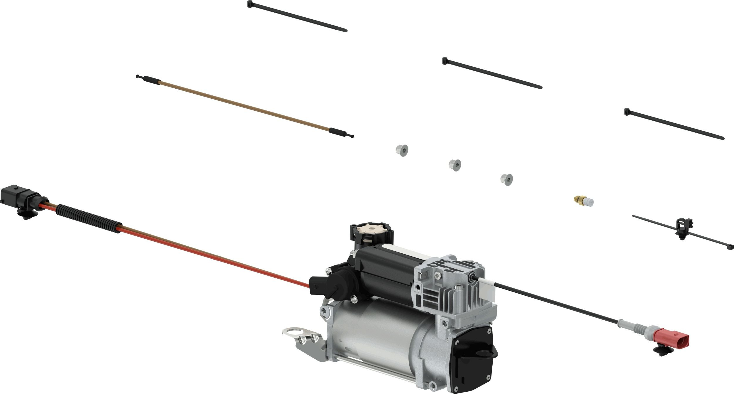 Kompresorius, suspausto oro sistema WABCO 4154039582