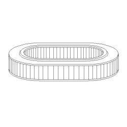 Oro filtras BOSCH 1 457 432 177