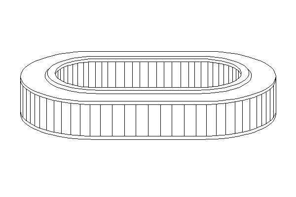 Oro filtras BOSCH 1 457 432 177