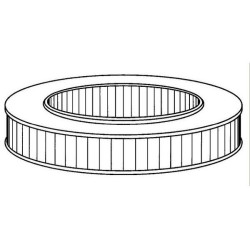 Oro filtras BOSCH 1 457 433 648