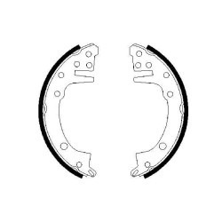 Stabdžių trinkelių komplektas BOSCH 0 986 487 059