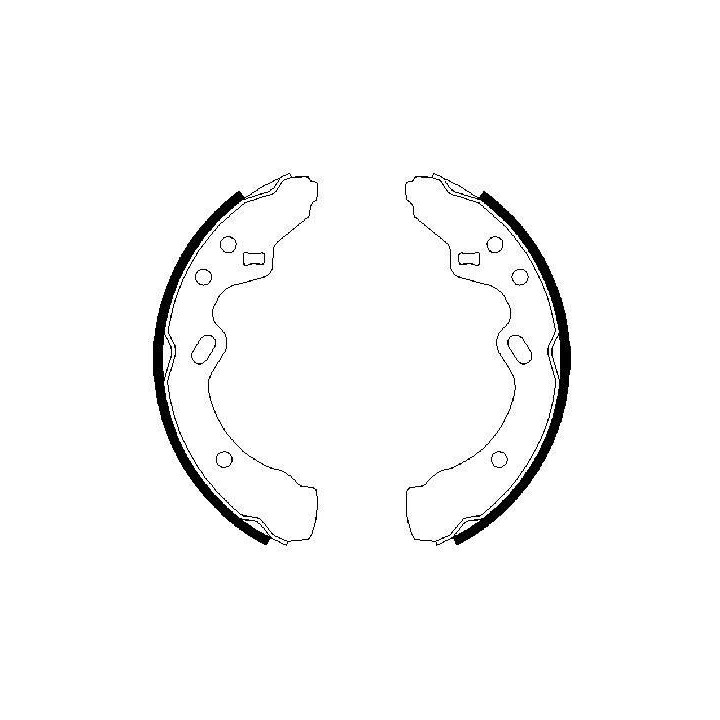 Stabdžių trinkelių komplektas BOSCH 0 986 487 366