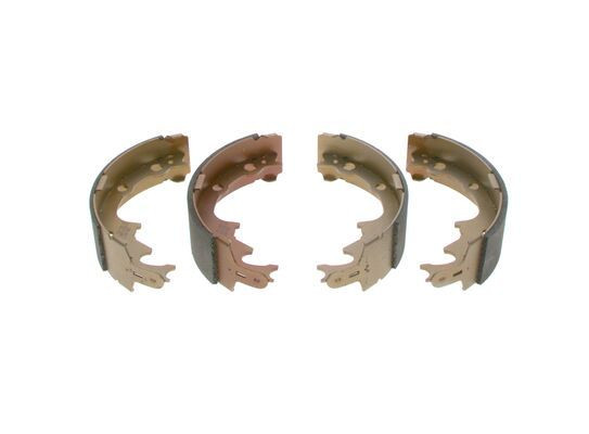 Stabdžių trinkelių komplektas BOSCH 0 986 487 396