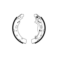 Stabdžių trinkelių komplektas BOSCH 0 986 487 767