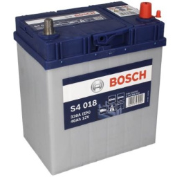 S4018 Akumuliatorius Bosch 40 AH 330 A ( plonos ''klemos '') -/+  ( skaityti prekės aprašymą )