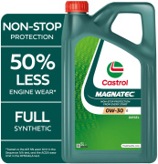 VARIKLIO ALYVA CASTROL 0W30 MAGNATEC D FORD 5L ( be FORD logotipo ) NON-STOP PROTECTION FROM EVERY START